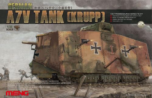 MENG-Model TS-017 German A7V Tank (Krupp)